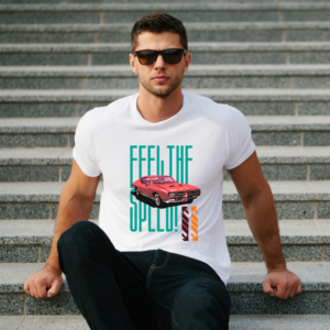 Men's Cotton Soft Round Neck Short Sleeve T-shirt